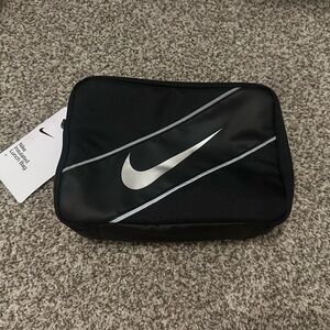 Nike Black and Silver Insulated Lunchbox